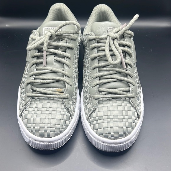 PUMA BASKET GREY COLOR SIZE 6.5 PREOWNED - Picture 2 of 5